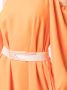 Stella McCartney Off-shoulder midi-jurk Oranje - Thumbnail 5