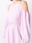 Stella McCartney Off-shoulder midi-jurk Paars - Thumbnail 5