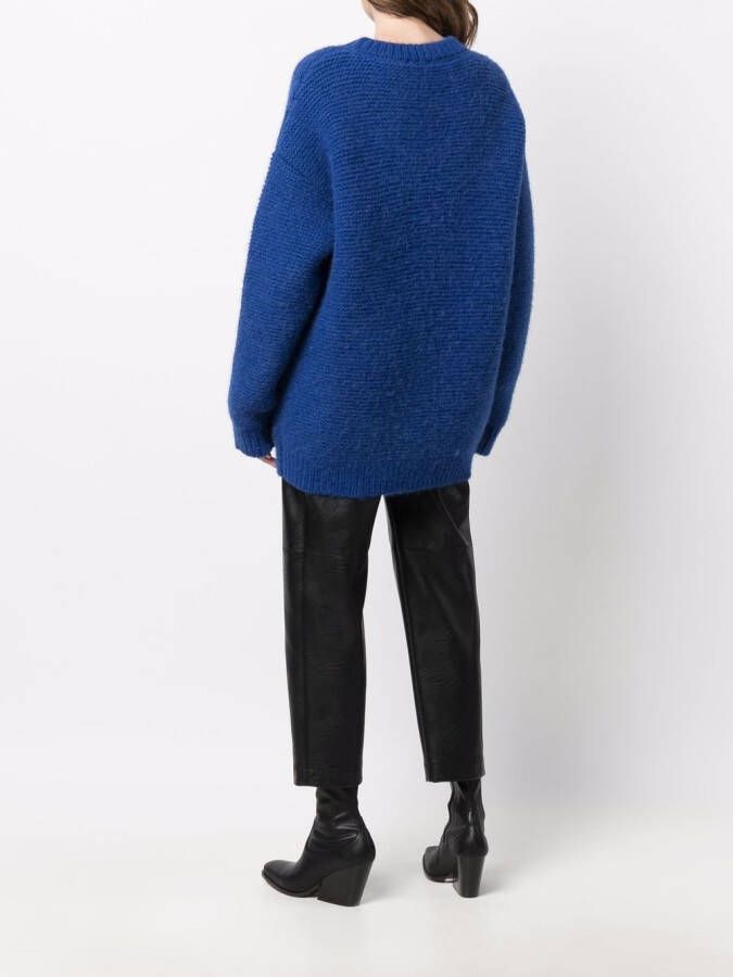 Stella McCartney Oversized trui Blauw