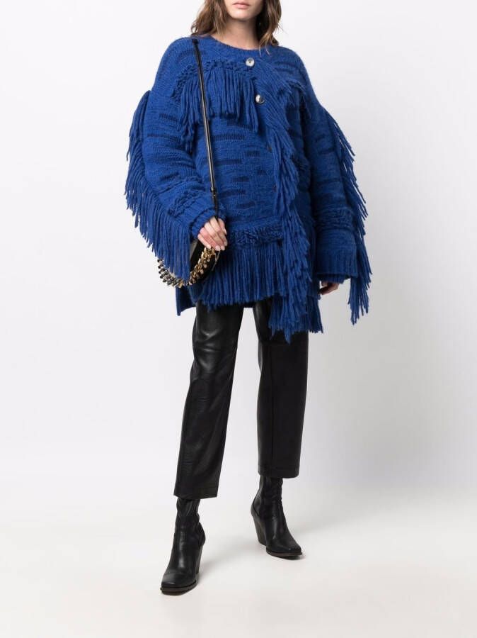 Stella McCartney Oversized trui Blauw