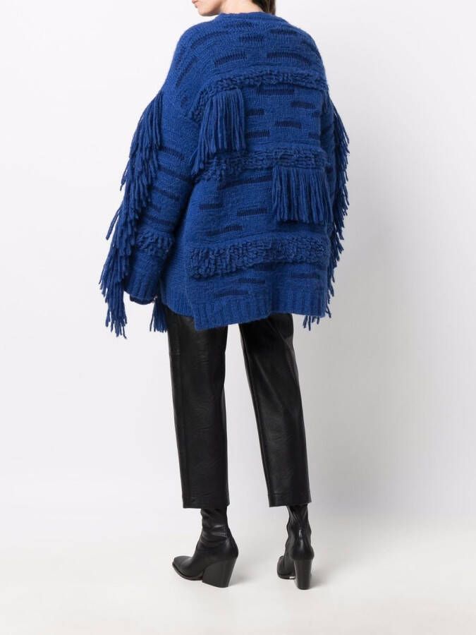 Stella McCartney Oversized trui Blauw