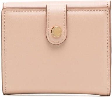 Stella McCartney Pasjeshouder met logoplakkaat Roze