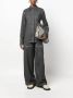 Stella McCartney Blouse met puntige kraag Grijs - Thumbnail 2