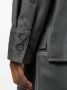 Stella McCartney Blouse met puntige kraag Grijs - Thumbnail 5