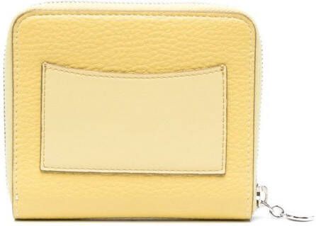 Stella McCartney Portemonnee met geperforeerd logo Geel