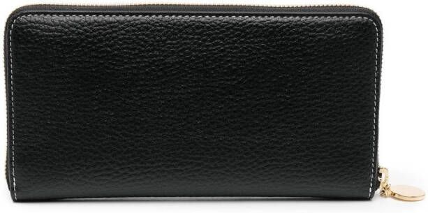 Stella McCartney Portemonnee met logo Zwart