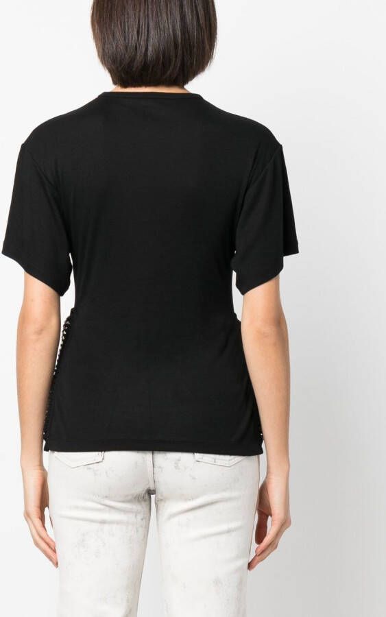 Stella McCartney T-shirt met raglanmouwen Zwart