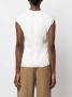 Stella McCartney T-shirt met open schouders Wit - Thumbnail 4
