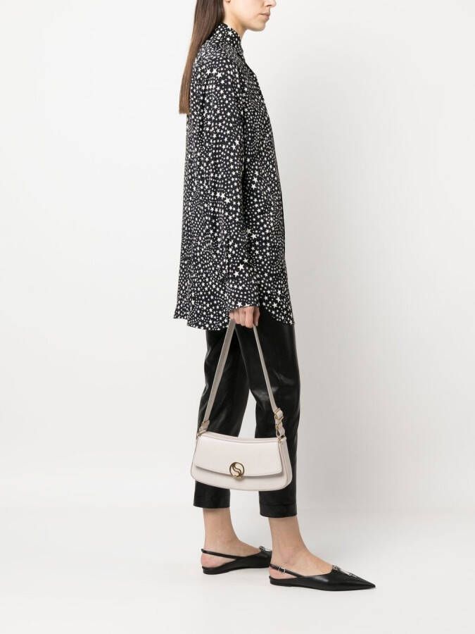 Stella McCartney S-Wave schoudertas Beige