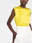 Stella McCartney Mouwloze blouse Geel - Thumbnail 3