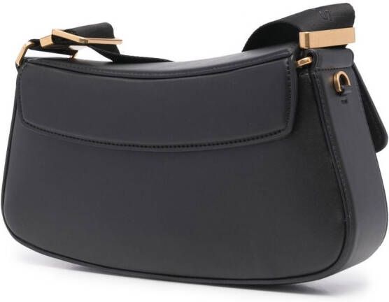 Stella McCartney Schoudertas met logogesp Zwart