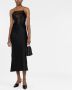 Stella McCartney Midi-jurk met doorzichtig vlak Zwart - Thumbnail 2