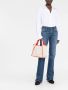 Stella McCartney Shopper met geborduurd logo Beige - Thumbnail 2