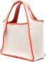 Stella McCartney Shopper met geborduurd logo Beige - Thumbnail 4