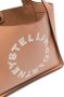 Stella McCartney Shopper met geborduurd logo Beige - Thumbnail 4