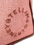 Stella McCartney Shopper met geborduurd logo Roze - Thumbnail 4