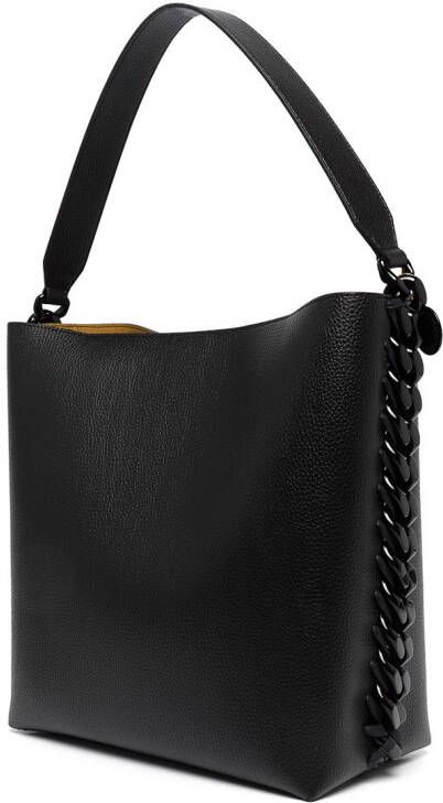 Stella McCartney Shopper met schakelketting Zwart