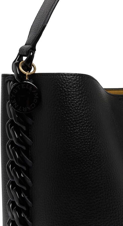 Stella McCartney Shopper met schakelketting Zwart