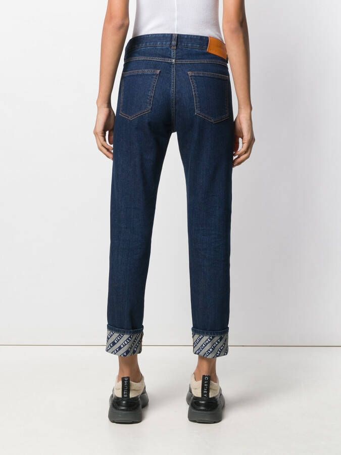 Stella McCartney Slim-fit jeans Blauw
