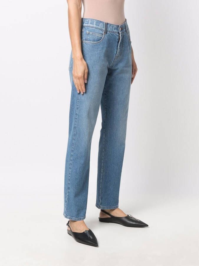 Stella McCartney Slim-fit jeans Blauw