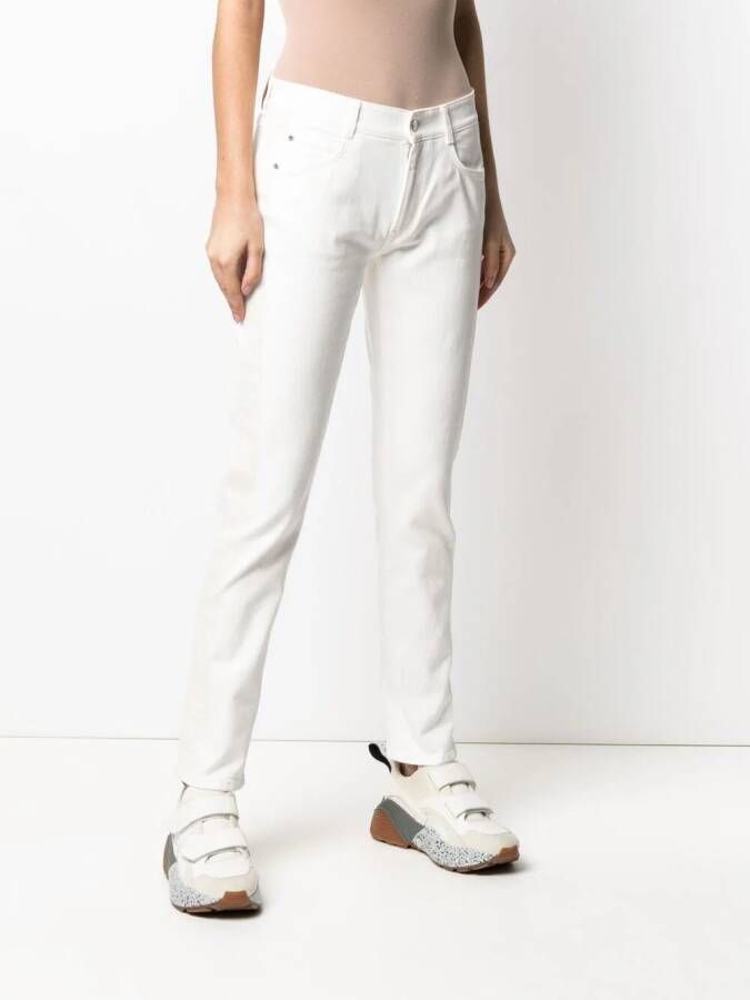 Stella McCartney Slim-fit jeans Wit