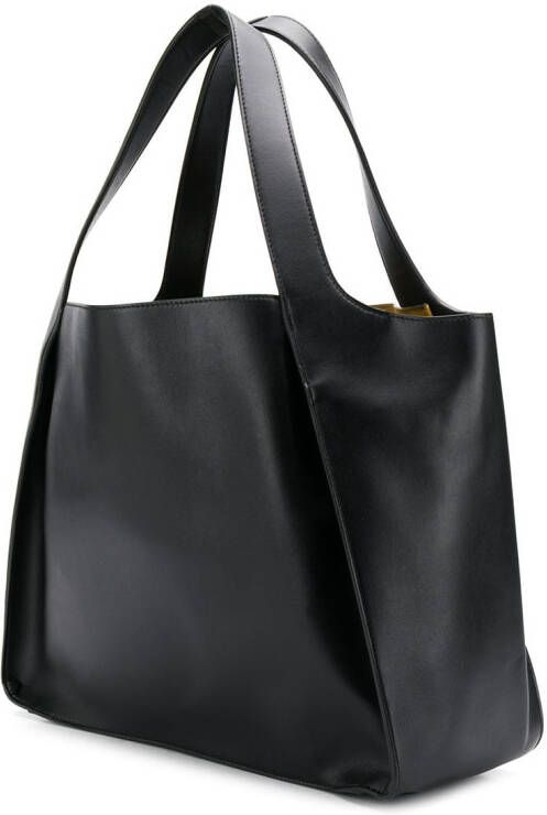 Stella McCartney Stella draagtas met logo Zwart