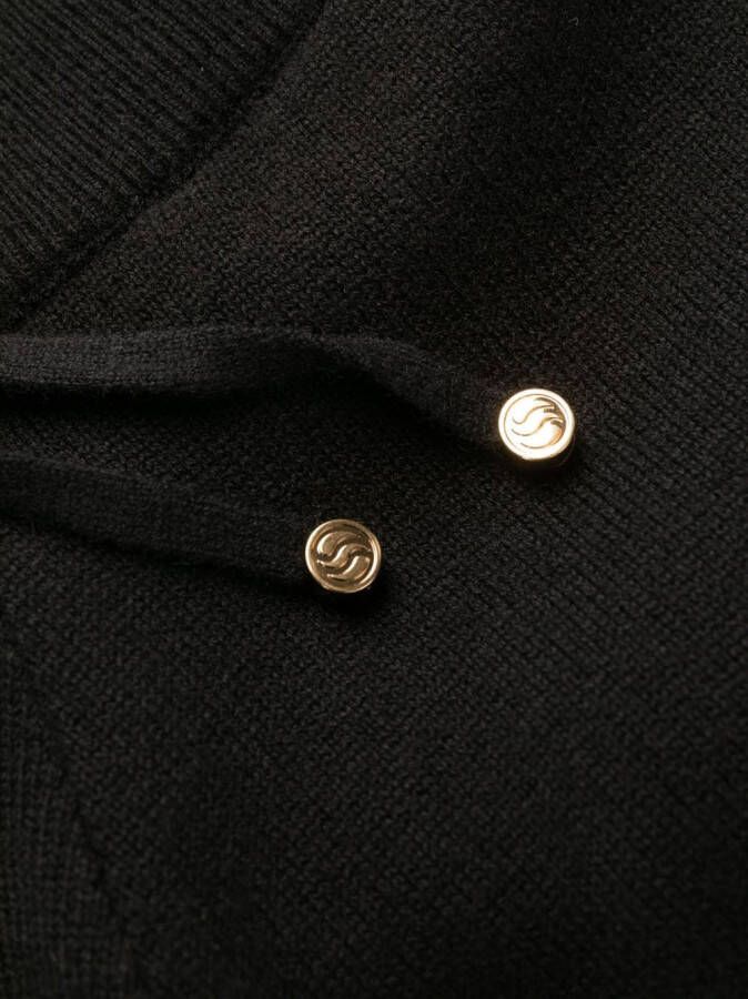 Stella McCartney Stella Iconics fijngebreide broek Zwart
