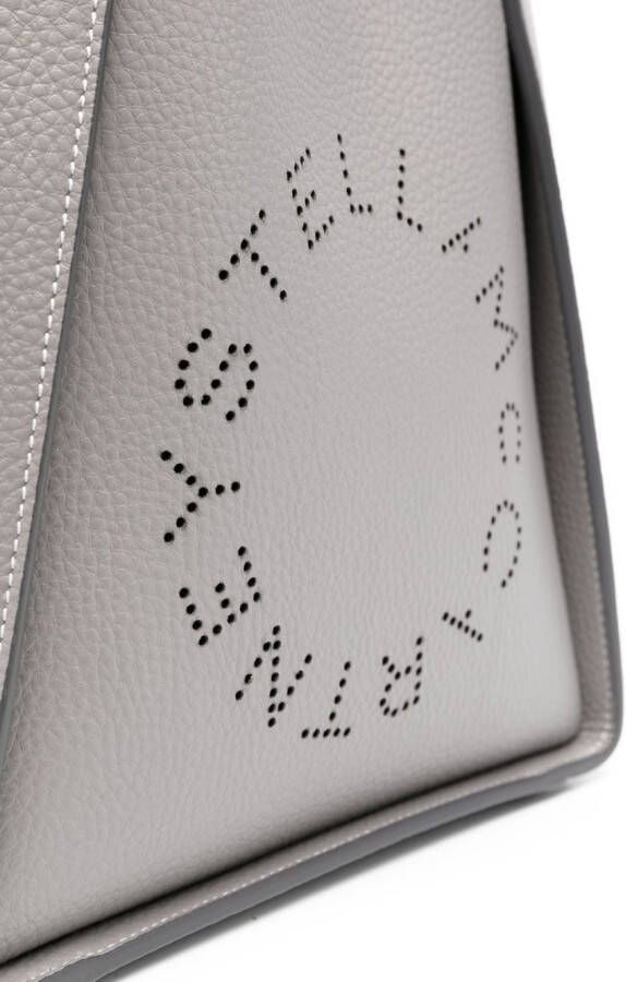 Stella McCartney Stella schoudertas met logo Grijs