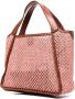 Stella McCartney Shopper met geborduurd logo Bruin - Thumbnail 3