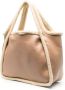 Stella McCartney Stella shopper van imitatielamswol Beige - Thumbnail 3