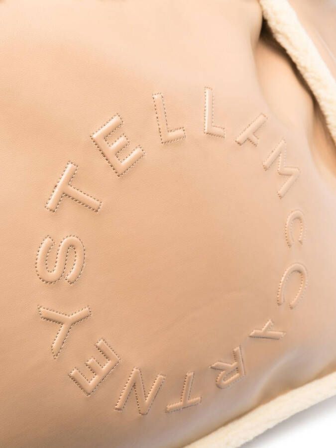 Stella McCartney Stella shopper van imitatielamswol Beige