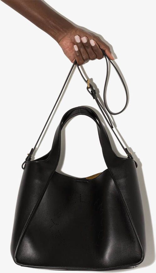 Stella McCartney Stella shopper van imitatieleer Zwart