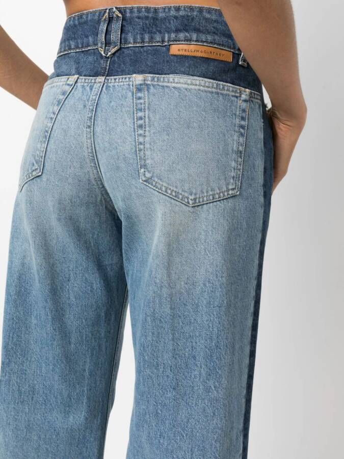 Stella McCartney Straight jeans Blauw