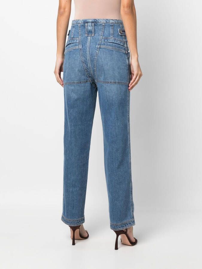 Stella McCartney Straight jeans Blauw