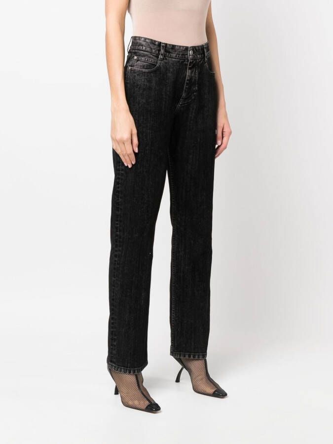 Stella McCartney Straight jeans Zwart