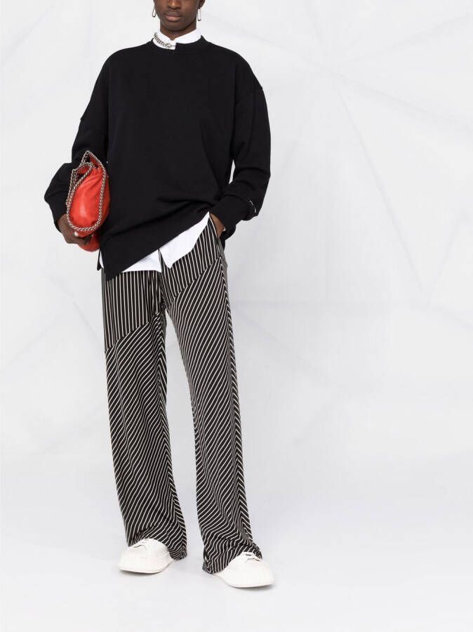 Stella McCartney Sweater met ketting Zwart