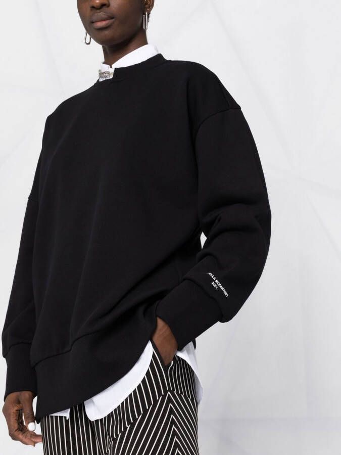 Stella McCartney Sweater met ketting Zwart