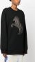 Stella McCartney Sweater met tie-dye print Zwart - Thumbnail 3