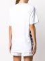 Stella McCartney T-shirt met logoband Wit - Thumbnail 4