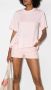 Stella McCartney T-shirt met logoprint Roze - Thumbnail 2