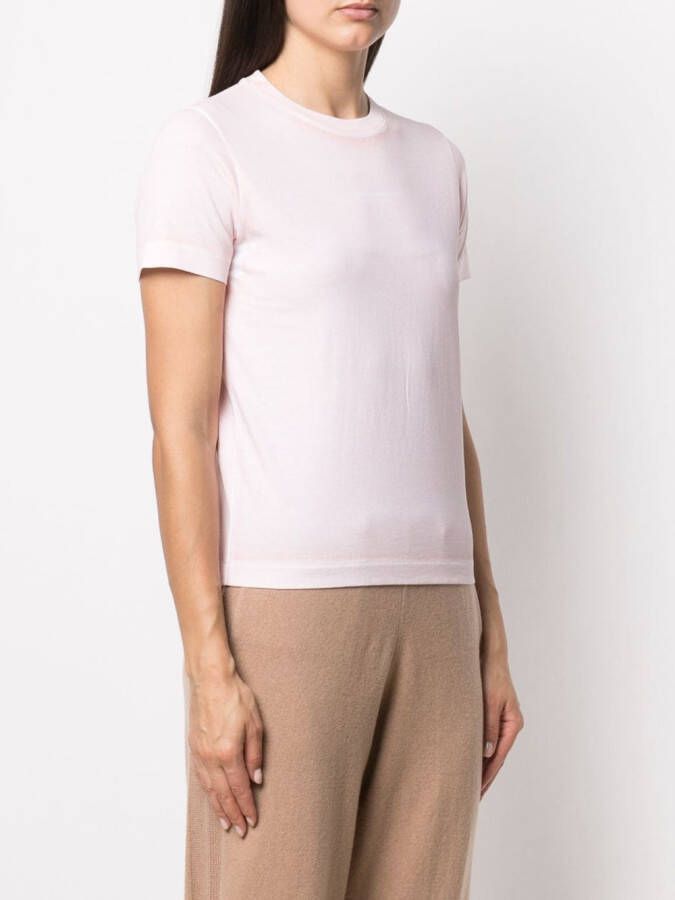 Stella McCartney T-shirt met logoprint Roze