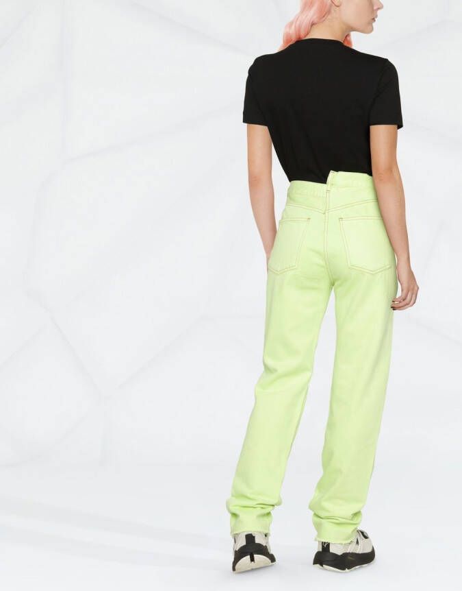 Stella McCartney T-shirt met logoprint Zwart