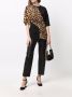 Stella McCartney T-shirt met luipaardprint Zwart - Thumbnail 2