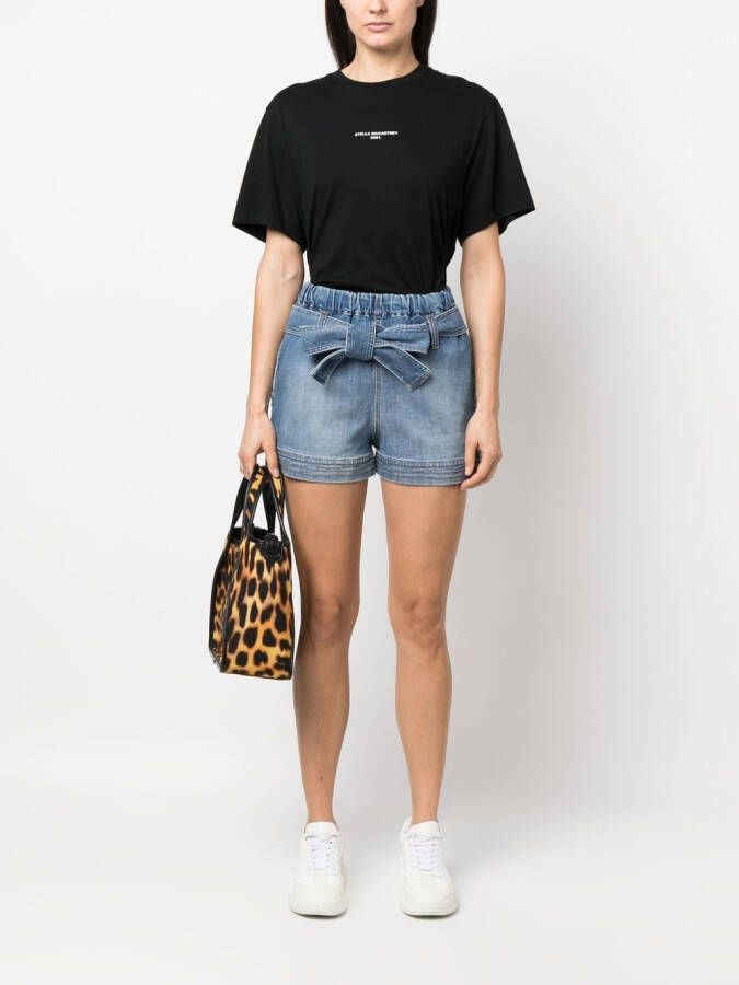 Stella McCartney Denim shorts Blauw