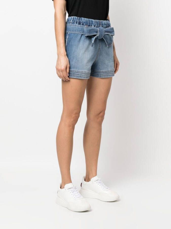 Stella McCartney Denim shorts Blauw