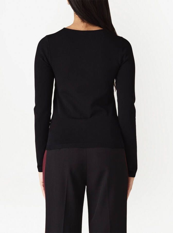 Stella McCartney Top met uitgesneden detail Zwart