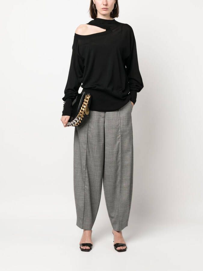 Stella McCartney Top met uitgesneden detail Zwart