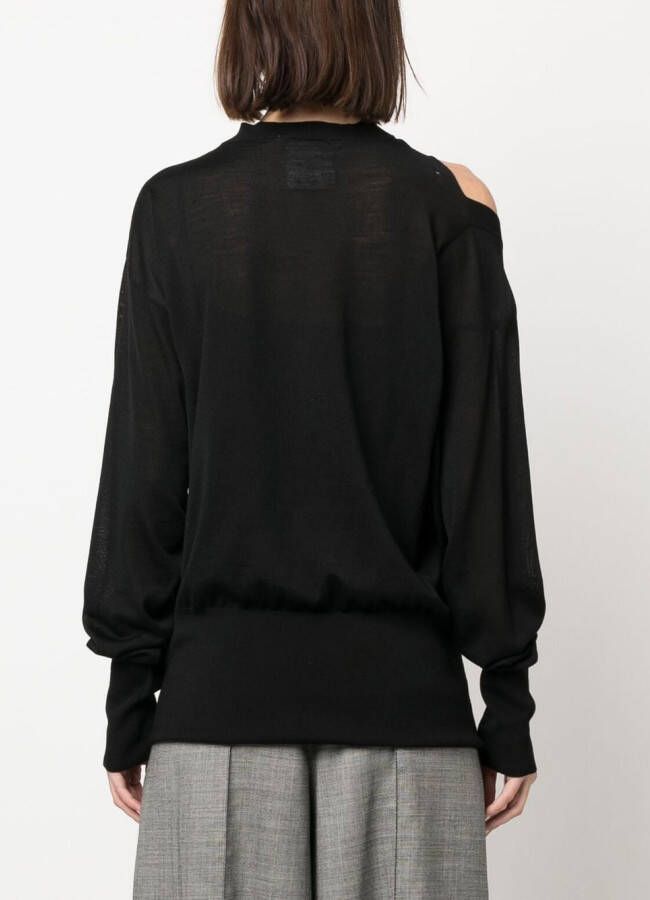 Stella McCartney Top met uitgesneden detail Zwart