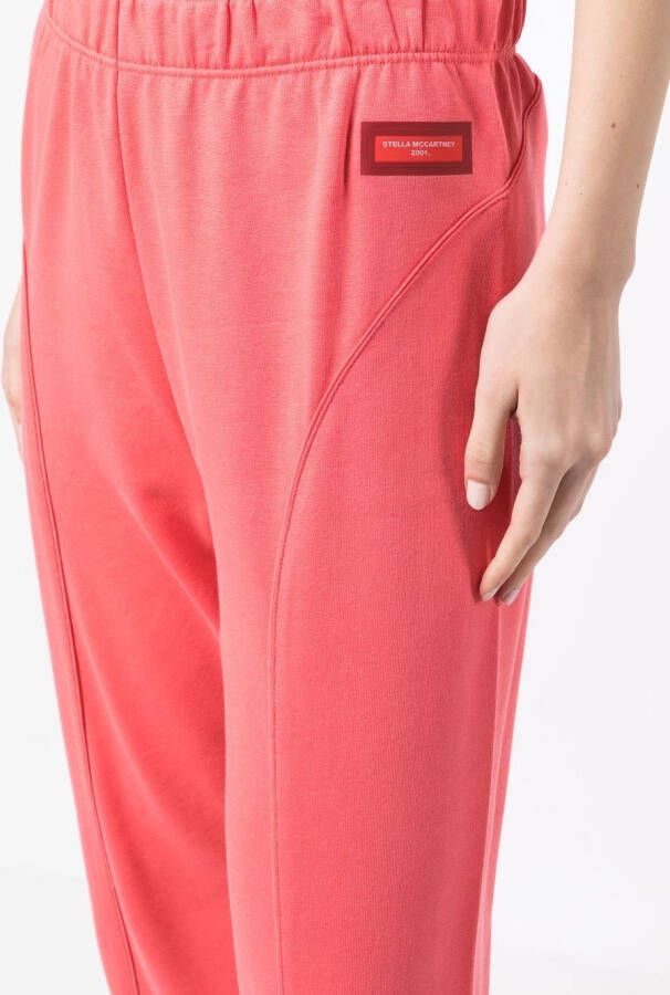 Stella McCartney Trainingsbroek met elastische taille Roze