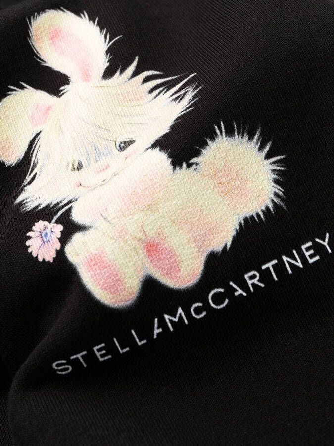 Stella McCartney Trainingsbroek met toelopende pijpen Zwart